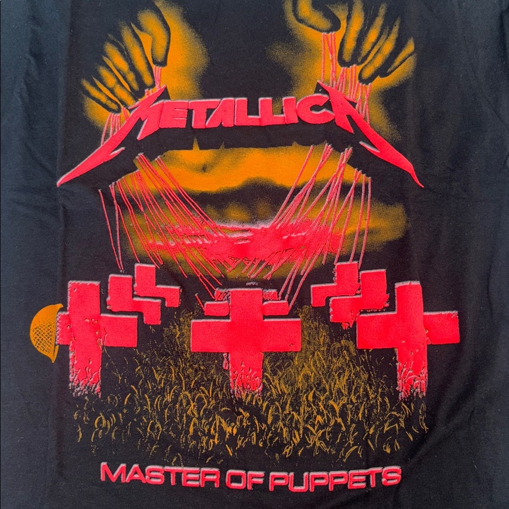 Metallica Master of Puppets Band Tee 🤘🏽